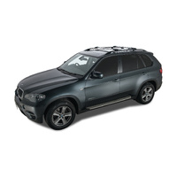 Rhino-Rack Vortex StealthBar Silver 2 Bar Roof Rack for BMW X3 E83 With Roof Rails 4DR 4WD (07/2004-02/2011) - JA7952