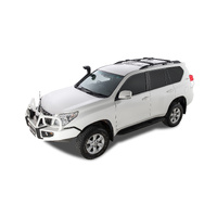 Rhino-Rack Vortex StealthBar Black 2 Bar Roof Rack for TOYOTA Prado 150 Series With Roof Rails 5DR 4WD (11/2009-Current) - JA7969