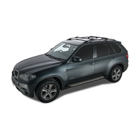 Rhino-Rack Vortex StealthBar Black 2 Bar Roof Rack for AUDI A6 Allroad Quattro C7 With Roof Rails 5DR Wagon (10/2012-Current) - JA7971