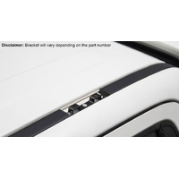 Rhino-Rack Vortex RLT600 Ditch Mount Black 3 Bar Roof Rack for LDV G10 4DR Van (07/2015-Current) - JA8141