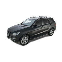 Rhino-Rack Vortex StealthBar Silver 2 Bar Roof Rack for MERCEDES BENZ GLE Class With Roof Rails 4DR SUV (09/2015-Current) - JA8343