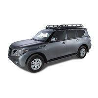 Rhino-Rack Pioneer Tradie (2128 x 1426mm) for NISSAN Patrol Y62 With Roof Rails 5DR 4WD (01/2012-12/2021) - JA8950