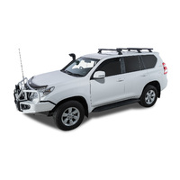 Rhino-Rack Heavy Duty RCH Black 3 Bar Roof Rack for TOYOTA Prado 150 Series 5DR 4WD (11/2009-Current) - JA9438