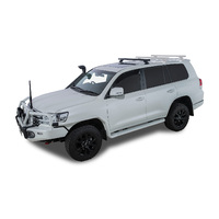 Rhino-Rack Heavy Duty RCH Black 1 Bar Roof Rack (Front) for TOYOTA Land Cruiser 200 Series 5DR 4WD (01/2007-12/2021) - JA9463