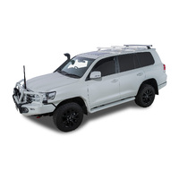 Rhino-Rack Heavy Duty RCH Silver 1 Bar Roof Rack (Rear) for TOYOTA Land Cruiser 200 Series 5DR 4WD (01/2007-12/2021) - JA9489