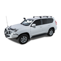 Rhino-Rack Vortex RCH Black 3 Bar Roof Rack for TOYOTA Prado 150 Series 5DR 4WD (11/2009-Current) - JA9548