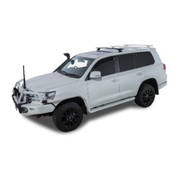 Rhino-Rack Vortex RCH Black 1 Bar Roof Rack (Front) for TOYOTA Land Cruiser 200 Series 5DR 4WD (01/2007-12/2021) - JA9572