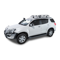 Rhino-Rack Pioneer Tradie (1528 x 1236mm) for ISUZU MU-X Gen1 LS-T With Roof Rails 5DR SUV (01/2013-12/2021) - JA9767