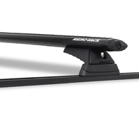 Rhino-Rack Vortex RCL Trackmount Black 2 Bar Roof Rack for CHRYSLER Voyager 4DR Wagon (02/1997-05/2001) - JB0022