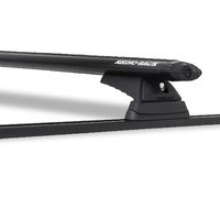 Rhino-Rack Vortex RCL Trackmount Black 2 Bar Roof Rack for MAZDA MPV LW 4DR Wagon (08/1999-06/2002) - JB0038