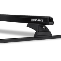 Rhino-Rack Heavy Duty RCL Trackmount Black 2 Bar Roof Rack for TOYOTA Tarago 4DR Van (07/2000-02/2006) - JB0050