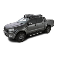 Rhino-Rack Pioneer Tradie (1528 x 1236mm) for FORD Ranger Wildtrak PX/PX2/PX3 Double Cab (With Roof Rails) 4DR Ute (01/2012-12/2022) - JB0264