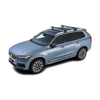 Rhino-Rack Vortex SX Black 2 Bar Roof Rack for VOLVO XC90 Gen2 With Flush Rails 5DR SUV (08/2015-Current) - JB1646