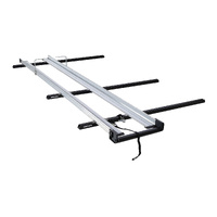 Rhino-Rack CSL 2.6m Ladder Rack & 470mm Roller for TOYOTA Hiace Gen 5 LWB 2DR Van (03/2005-05/2019) - JC-00860