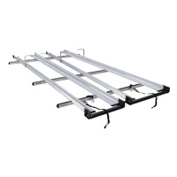 Rhino-Rack CSL Double 3.0m Ladder Rack System for TOYOTA Hiace Gen 5 LWB 2DR Van (03/2005-05/2019) - JC-01038