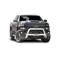 ECB Black Ripple Nudge Bar to suit Chevrolet Silverado 2500HD HSV 04/18 - 07/21