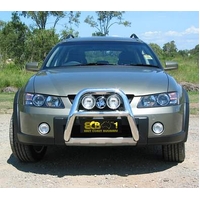 ECB Textura Black Nudge Bar - Series 2 to suit Holden Commodore VY Aventra 2003 - 2004