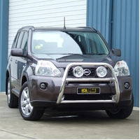 ECB Black Ripple Nudge Bar - Series 2 to suit Nissan X-Trail T31 10/07 - 07/10