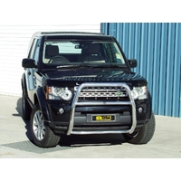 ECB Textura Black Nudge Bar - Series 2 to suit Landrover Discovery 4 10/09 - 2014