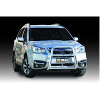 ECB Textura Black Nudge Bar - Series 2 to suit Subaru Forester 01/16 - 07/18