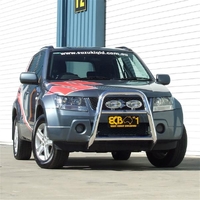 ECB Polished Nudge Bar - Series 2 to suit Suzuki Grand Vitara Disc Rear BR 09/08 - 07/12