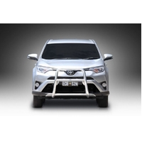 ECB Textura Black Nudge Bar - Series 2 to suit Toyota Rav4 10/15 - 12/18