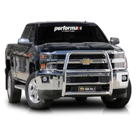 ECB Textura Black Nudge Bar - Series 2 to suit Chevrolet Silverado 2500HD 09/14 - 03/18