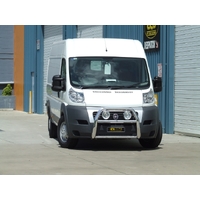 ECB Black Ripple Nudge Bar - Series 2 to suit Fiat Ducato 12/07 - 08/11