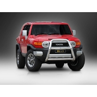 ECB Polished Nudge Bar - Series 2 to suit Toyota FJ Cruiser 2010 - 12/16