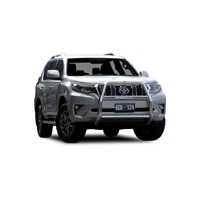 ECB Textura Black Nudge Bar - Series 2 to suit Toyota Prado GXL 11/17 - Onwards