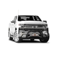 ECB Black Ripple Nudge Bar to suit Chevrolet Silverado 1500 LTZ Premium 04/20 - 05/23