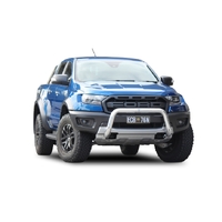 ECB Black Ripple Nudge Bar to suit Ford Ranger Raptor 07/18 - 04/22