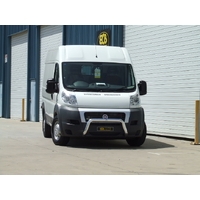 ECB Black Ripple Nudge Bar to suit Fiat Ducato 12/07 - 08/11