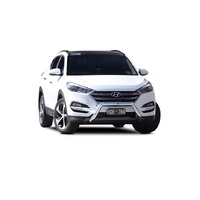 ECB Black Ripple Nudge Bar to suit Hyundai Tucson GO 06/18 - 12/20