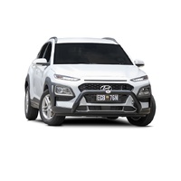 ECB Black Ripple Nudge Bar to suit Hyundai Kona Ex Highlandr 09/17 - 10/20