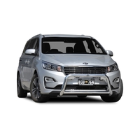 ECB Silver Hammertone Nudge Bar to suit Kia Carnival YP 04/18 - 08/20