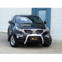 ECB Textura Black Nudge Bar to suit Kia Sportage Series 1 01/10 - 04/15