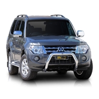 ECB Black Ripple Nudge Bar to suit Mitsubishi Pajero NW 10/11 - 06/14