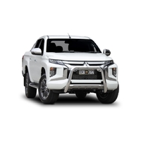 ECB Black Ripple Nudge Bar to suit Mitsubishi Triton MR 11/18 - Onwards