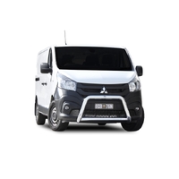 ECB Textura Black Nudge Bar to suit Mitsubishi Express Van GLX 03/20 - Onwards