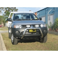 ECB Black Ripple Nudge Bar to suit Mitsubishi Triton ML Excl GLX 07/06 - 08/09