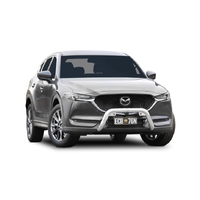 ECB Silver Hammertone Nudge Bar to suit Mazda CX-5 KF AKERA 02/18 - 12/21