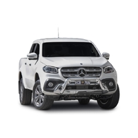 ECB Textura Black Nudge Bar to suit Mercedes-Benz X-Class 4CYL 04/18 - Onwards