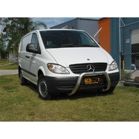 ECB Textura Black Nudge Bar to suit Mercedes-Benz Vito 04/04 - 01/10