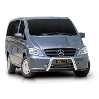 ECB Textura Black Nudge Bar to suit Mercedes-Benz Vito 02/11 - 02/15