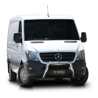 ECB Textura Black Nudge Bar to suit Mercedes-Benz Sprinter 10/13 - 10/18