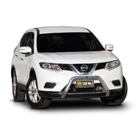 ECB Textura Black Nudge Bar to suit Nissan X-Trail T32 Series 1 03/14 - 01/17