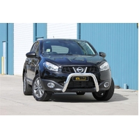 ECB Textura Black Nudge Bar to suit Nissan Dualis J10 S2 Petrol 04/10 - 12/13