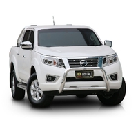 ECB Textura Black Nudge Bar to suit Nissan Navara NP300 04/15 - 11/20