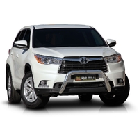 ECB Textura Black Nudge Bar to suit Toyota Kluger 03/14 - 10/16